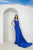 Terani 241P2008 Column Strapless Long Dress