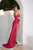 Asymmetrical Stretch Mikado Evening Dress 241E2504