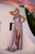 Asymmetrical Stretch Mikado Evening Dress 241E2504
