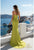 Terani 261P6076 Sweetheart Scuba Sheath Gown with Slit