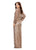 Ashley Lauren 11302 Dolman Sleeves Sequin Gown