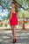 Ava Presley 28235 Strapless Lace Corset Short Dress