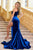 Ava Presley 28600 One Shoulder Crystal Embellishment Prom Gown