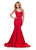 Ashley Lauren 11560 Embellished Jersey Dress