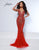 Johnathan Kayne 3084 Queen  Dress with Cape