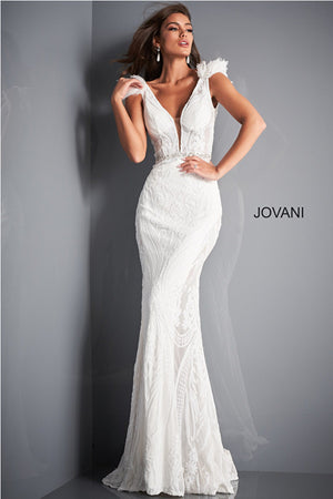 Mermaid Sequin Long Gown By Jovani 3180