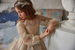 Luxury flower girl dress