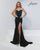 Johnathan Kayne 3316 Velvet Beading Evening Dress