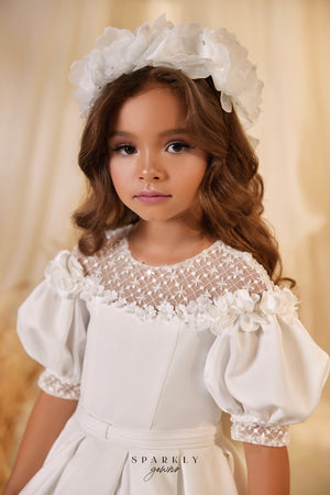 Flower Girl First Communion Gown Celestial 3614