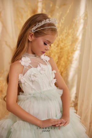 Flower Girl First Communion Gown Celestial 3631