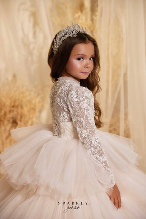 Flower Girl First Communion Gown Celestial 3633