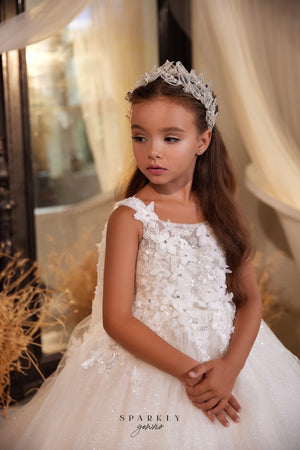 Flower Girl First Communion Gown Celestial 3635