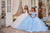 Sparkle Flower Girl First Communion Gown Celestial 3647