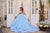 Sparkle Flower Girl First Communion Gown Celestial 3647