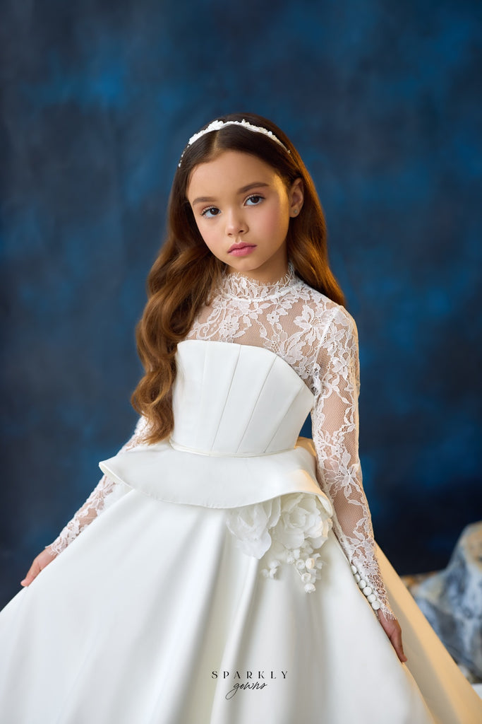 Long Sleeves Communion Flower Girl Dress Celestial 3713 Long Sleeves Communion Flower Girl Dress Celestial 3713 Long Sleeves Communion Flower Girl Dress Celestial 3713 Long Sleeves Communion Flower Girl Dress Celestial 3713