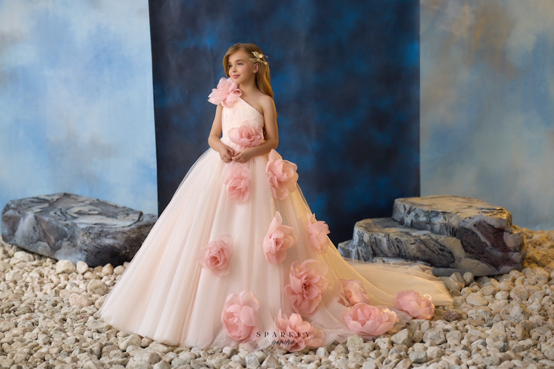 One Shoulder Communion Flower Girl Dress Celestial 3736 Pre-Order Custom Size>11 +$50 / Peach (LightSalmon) One Shoulder Communion Flower Girl Dress Celestial 3736 Pre-Order Custom Size>11 +$50 / Peach (LightSalmon)