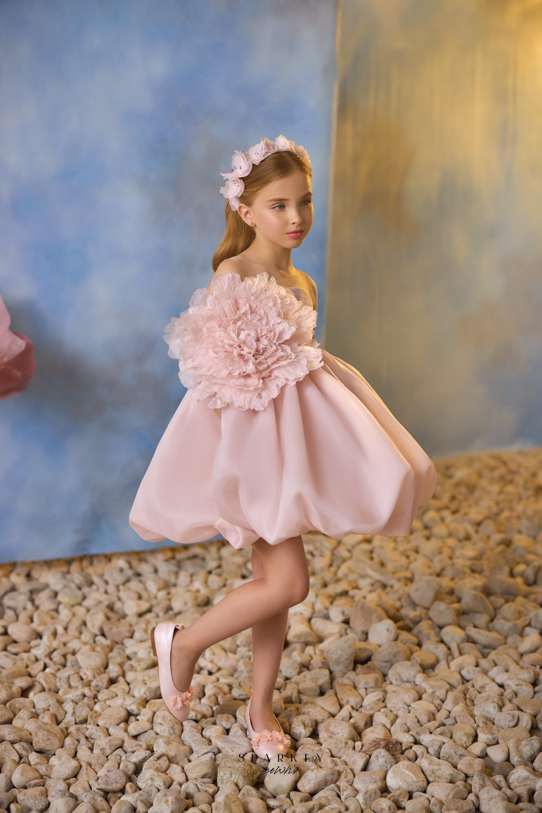 flower short dress Flower Girl Short Dress Celestial 3741 – Sparkly Gowns