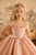 Basque Waist Communion Flower Girl Dress Celestial 3801