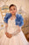 Basque Waist Communion Flower Girl Dress Celestial 3803