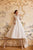 Basque Waist Communion Flower Girl Dress Celestial 3803