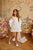 Short Skirt Communion Flower Girl Dress Celestial 3806