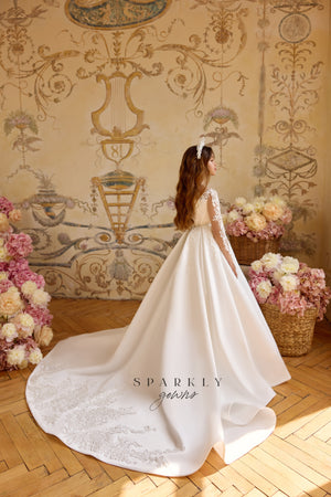 Communion Flower Girl Dress Celestial 3816