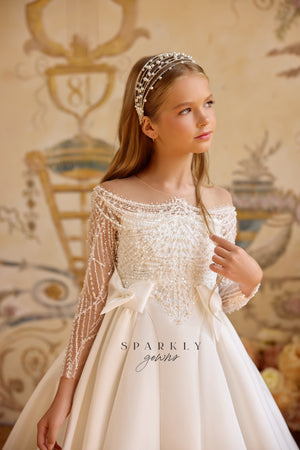 Communion Flower Girl Dress Celestial 3823