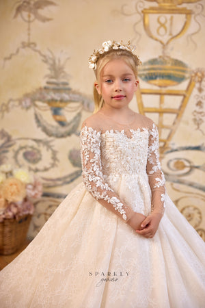 Communion Flower Girl Dress Celestial 3831
