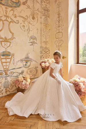 Communion Flower Girl Dress Celestial 3836