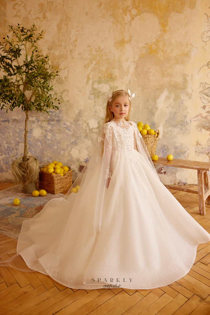 Communion Flower Girl Dress Celestial 3837