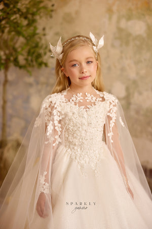 Communion Flower Girl Dress Celestial 3837
