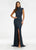 Ashley Lauren 1624 Fitted Beaded Gown