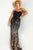 Sequin Embellishment Strapless Gown By Jovani 38746
