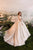 Celestial 3907 Short Sleeves Satin First Communion Flower Girl Dress