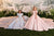 Celestial 3913 Petal Sleeves Satin Flower Girl Dress