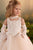 Celestial 3934 Square Neckline First Communion Flower Girl Dress