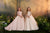 Celestial 3943 Glitter Tulle First Communion Flower Girl Dress