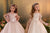 Celestial 3943 Glitter Tulle First Communion Flower Girl Dress