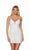 Alyce 4668 Plunging Neckline Sequin Embellishment Short Gown