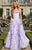 Jovani 46440 Floral Tiered Corset Prom Dress
