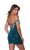 Alyce 4757 Off the Shoulder Sequin Embellishment Short Gown