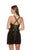 Alyce 4795 Corset Plunging Neckline Sequin Homecoming Gown