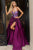 Jovani 49229 Strapless Satin Gown with Embellished Bodice