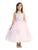 Illusion Neckline Dress Communion Flower Girl Dress  5818