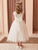 Lace and Tulle Skirt Flower Girl Communion 5856