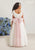 Size 10 in Stock Cape Spanish Communion Gown Amaya 587010