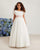 Angel  Sleeves Cape Spanish Communion Gown Amaya 587010