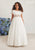 Size 10 in Stock Cape Spanish Communion Gown Amaya 587010