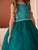 Satin and Tulle Simple Flower Girl Dress 5872