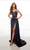 Alyce 61486 Plunging Neckline Long Dress